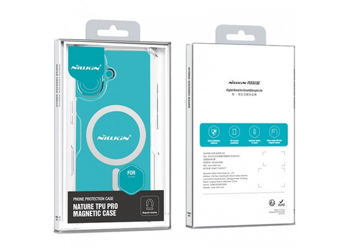 TPU чохол Nillkin Nature Pro Magnetic для Apple iPhone 17 (6.3