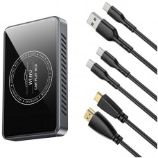 Адаптер WIWU Wi-CP004 Play box car wireless CarPlay (iOS + Android)  Black - 00000081425_1