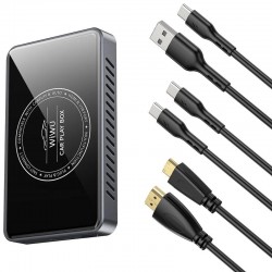Адаптер WIWU Wi-CP004 Play box car wireless CarPlay (iOS + Android)  Black - 00000081425_1