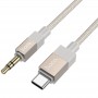 Аудіо кабель Aux Hoco UPA32B Clever digital (Type-C to AUX 3.5mm) (1m)