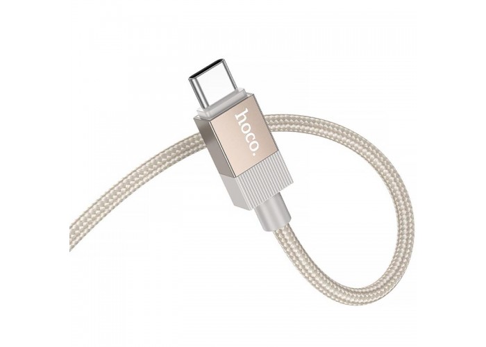 Аудіо кабель Aux Hoco UPA32B Clever digital (Type-C to AUX 3.5mm) (1m)