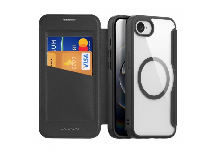Чохол-книжка Dux Ducis Skin X Pro with MagSafe для Apple iPhone 16e (6.1