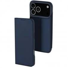 Чохол-книжка Dux Ducis з кишенею для візиток для Apple iPhone 17 Pro (6.3")  Синій - 00000080526_2