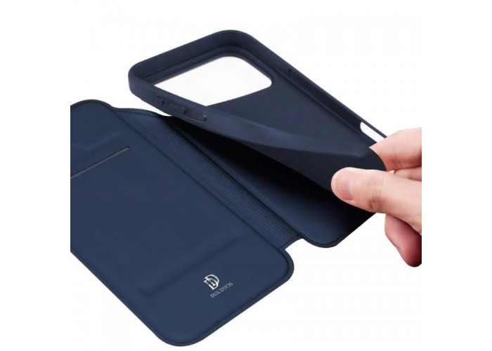 Чохол-книжка Dux Ducis з кишенею для візиток для Apple iPhone 17 Pro (6.3