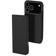Чохол-книжка Dux Ducis з кишенею для візиток для Apple iPhone 17 Pro (6.3")  Чорний - 00000080526_3