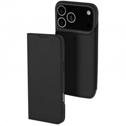 Чохол-книжка Dux Ducis з кишенею для візиток для Apple iPhone 17 Pro Max (6.9")  Чорний - 00000080527_3