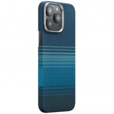 Чохол PC Carbon Protection Slim with MagSafe для Apple iPhone 14 Pro Max (6.7")  Blue - 00000085086_2