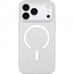 Чохол PC Matte Color with Magnetic Fit для Apple iPhone 17 Pro / 18 Pro (6.3")  White - 00000088249_5