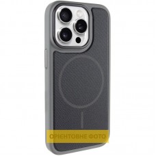 Чохол TPU TechWoven Hybrid with MagSafe для Apple iPhone 15 Pro Max (6.7")  Grey / Black - 00000084832_4