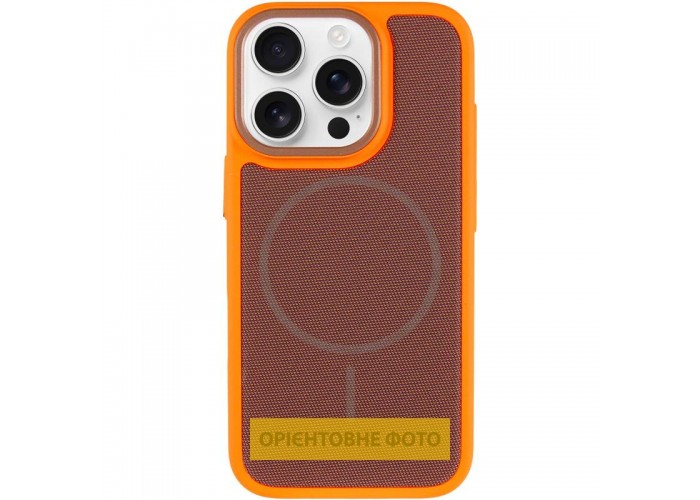Чохол TPU TechWoven Hybrid with MagSafe для Apple iPhone 15 Pro Max (6.7