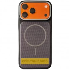 Чохол TPU TechWoven Hybrid with MagSafe для Apple iPhone 16 (6.1")  Black / Purple - 00000085098_1