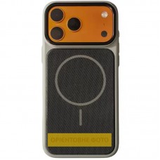 Чохол TPU TechWoven Hybrid with MagSafe для Apple iPhone 16 (6.1")  Grey / Black - 00000085098_4