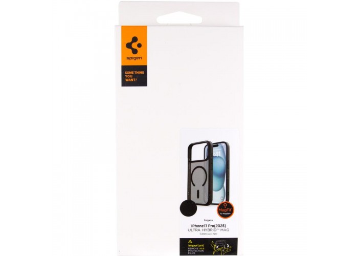 Чохол SGP Black Matte (MagFit) для Apple iPhone 17 Pro (6.3