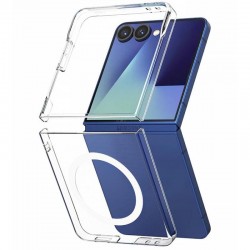Чохол SGP Ultra Hybrid (MagFit) для Samsung Galaxy Z Flip7  Прозорий - 00000082417_1