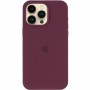 Чохол Silicone Case (AA) Logo with MagSafe для Apple iPhone 14 Pro Max (6.7
