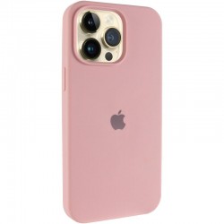Чохол Silicone Case (AA) Logo with MagSafe для Apple iPhone 14 Pro Max (6.7")  Рожевий / Pink Sand - 00000080640_8