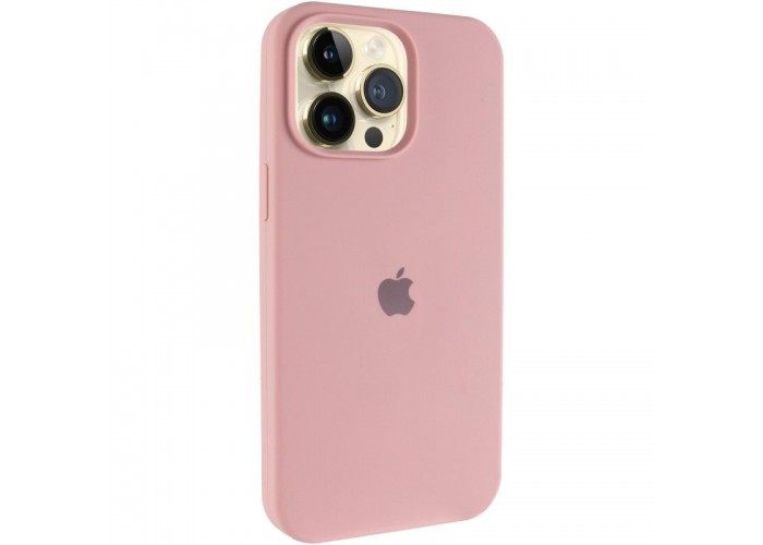 Чохол Silicone Case (AA) Logo with MagSafe для Apple iPhone 14 Pro Max (6.7