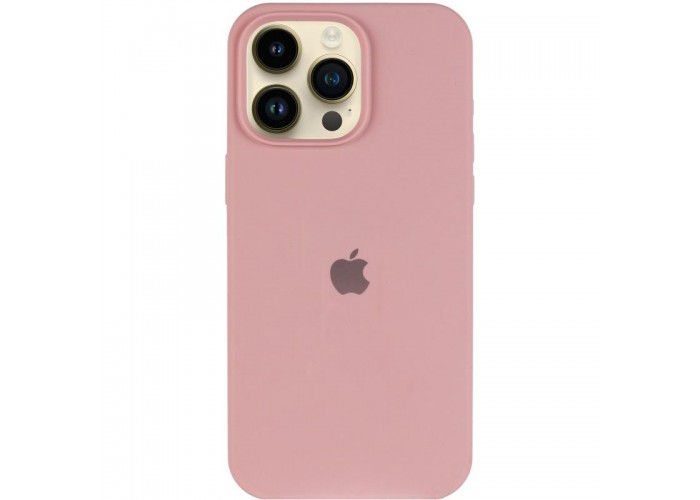 Чохол Silicone Case (AA) Logo with MagSafe для Apple iPhone 14 Pro Max (6.7