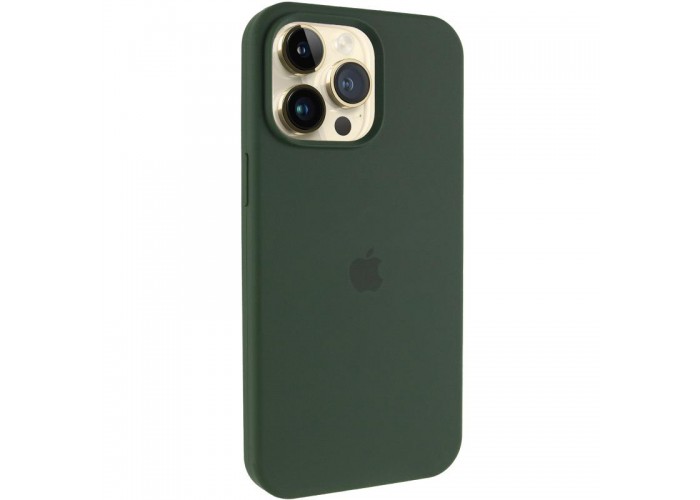 Чохол Silicone Case (AA) Logo with MagSafe для Apple iPhone 14 Pro Max (6.7