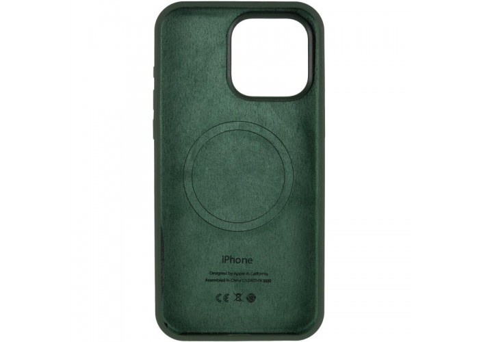 Чохол Silicone Case (AA) Logo with MagSafe для Apple iPhone 14 Pro Max (6.7