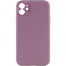 Чохол Silicone Case Full Camera Protective (AA) NO LOGO для Apple iPhone 12 (6.1")  Ліловий / Lilac Pride - 00000070224_21