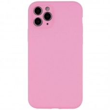 Чохол Silicone Case Full Camera Protective (AA) NO LOGO для Apple iPhone 12 Pro (6.1")  Рожевий / Light pink - 00000070225_19