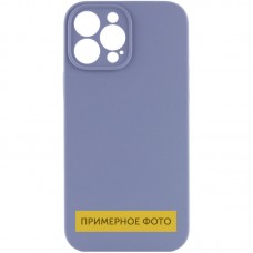 Чохол Silicone Case Full Camera Protective (AA) NO LOGO для Apple iPhone 16 (6.1")  Сірий / Lavender Gray - 00000074950_23