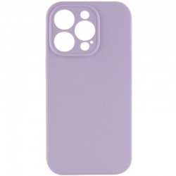 Чохол Silicone Case Full Camera Protective (AA) NO LOGO для Apple iPhone 16 Pro (6.3")  Бузковий / Lilac - 00000074952_28