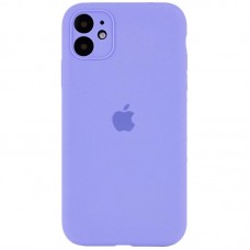 Чохол Silicone Case Full Camera Protective (AA) для Apple iPhone 12 (6.1")  Бузковий / Dasheen - 00000042250_13