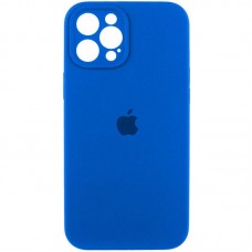 Чохол Silicone Case Full Camera Protective (AA) для Apple iPhone 12 Pro Max (6.7")  Синій / Capri Blue - 00000042253_50