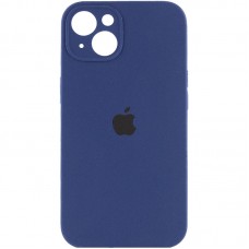 Чохол Silicone Case Full Camera Protective (AA) для Apple iPhone 14 Plus (6.7")  Синій / Deep navy - 00000057045_24