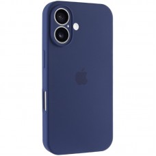 Чохол Silicone Case Full Camera Protective (AA) для Apple iPhone 16 Plus (6.7")  Синій / Deep navy - 00000074281_24
