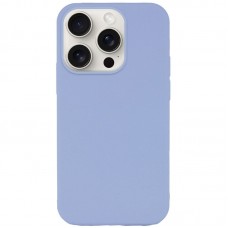 Чохол Silicone Case Full Protective (AA) NO LOGO для Apple iPhone 15 Pro (6.1")  Блакитний / Lilac Blue - 00000072459_9