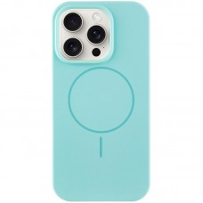 Чохол Silicone Case Full Protective (AA) NO LOGO with MagSafe для Apple iPhone 13 Pro (6.1")  Бірюзовий / Light Turquoise - 00000076448_3