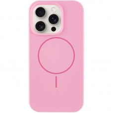Чохол Silicone Case Full Protective (AA) NO LOGO with MagSafe для Apple iPhone 13 Pro (6.1")  Рожевий / Light pink - 00000076448_18