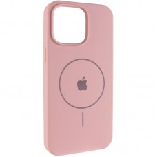 Чохол Silicone Case Full Protective (AA) V2 with MagSafe для Apple iPhone 13 (6.1")  Рожевий / Pink Sand - 00000080653_8
