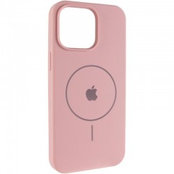 Чохол Silicone Case Full Protective (AA) V2 with MagSafe для Apple iPhone 13 (6.1")  Рожевий / Pink Sand - 00000080653_8
