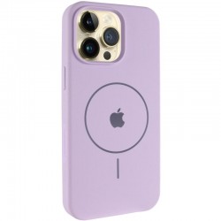 Чохол Silicone Case Full Protective (AA) V2 with MagSafe для Apple iPhone 16 Pro Max (6.9")  Бузковий / Lilac - 00000080664_12
