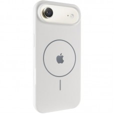 Чохол Silicone Case Full Protective (AA) V2 with MagSafe для Apple iPhone 17 Air (6.5")  Білий / White - 00000081005_2