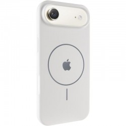 Чохол Silicone Case Full Protective (AA) V2 with MagSafe для Apple iPhone 17 Air (6.5")  Білий / White - 00000081005_2