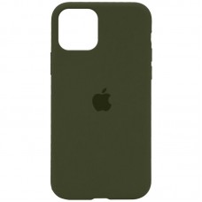 Чохол Silicone Case Full Protective (AA) для Apple iPhone 11 Pro (5.8")  Зелений / Dark Olive - 00000033131_72