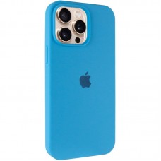 Чохол Silicone Case Full Protective (AA) для Apple iPhone 13 Pro (6.1")  Блакитний / Blue - 00000049839_11