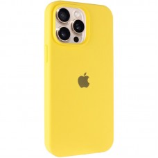 Чохол Silicone Case Full Protective (AA) для Apple iPhone 15 Pro (6.1")  Жовтий / Yellow - 00000065419_29