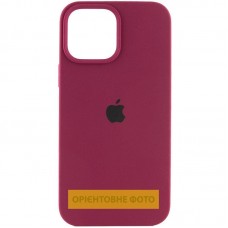 Чохол Silicone Case Full Protective (AA) для Apple iPhone 16 (6.1")  Бордовий / Maroon - 00000072975_10