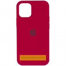 Чохол Silicone Case Full Protective (AA) для Apple iPhone 16 Plus (6.7")  Червоний / Rose Red - 00000072976_52
