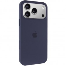Чохол Silicone Case Full Protective (AA) для Apple iPhone 17 Pro Max (6.9")  Темно-синій / Midnight blue - 00000081611_40