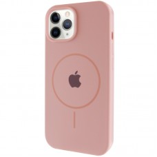Чохол Silicone Case Full Protective (AA) with MagSafe для Apple iPhone 11 Pro (5.8")  Рожевий / Pink Sand - 00000076424_19