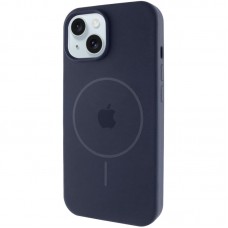 Чохол Silicone Case Full Protective (AA) with MagSafe для Apple iPhone 14 Plus (6.7")  Темно-синій / Midnight blue - 00000076432_27