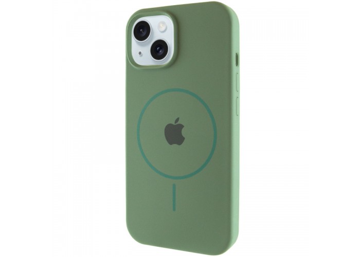 Чохол Silicone Case Full Protective (AA) with MagSafe для Apple iPhone 15 (6.1