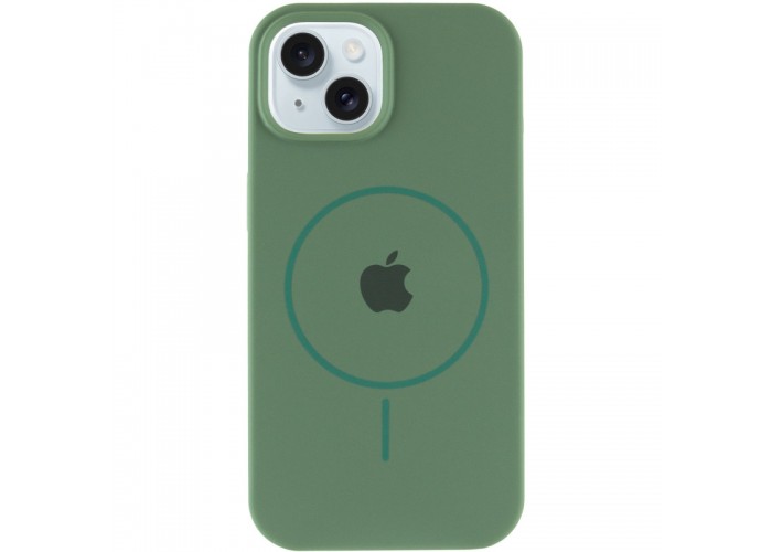 Чохол Silicone Case Full Protective (AA) with MagSafe для Apple iPhone 15 (6.1